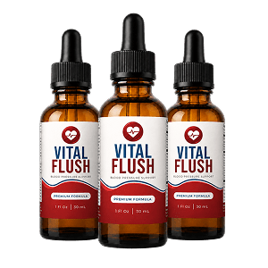 VitalFlush blood pressure formula drops